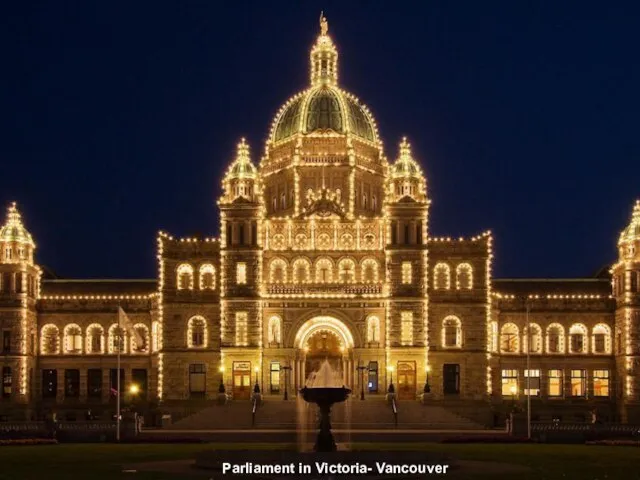 Parliament in Victoria- Vancouver