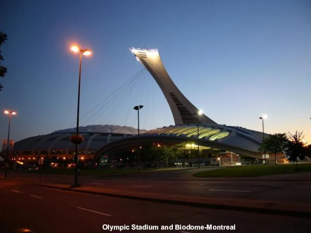 Olympic Stadium and Biodome-Montreal