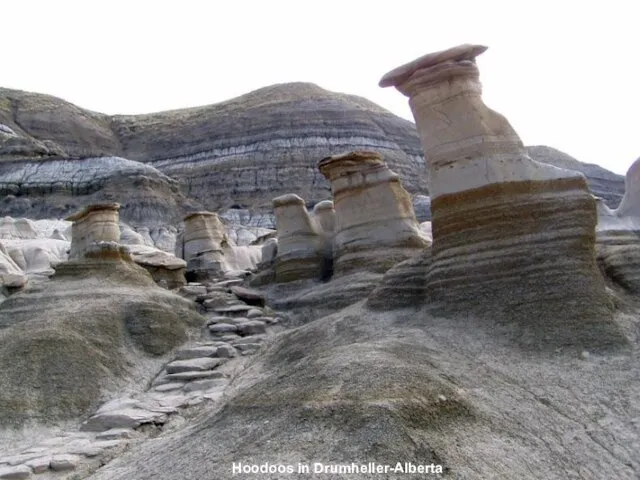 Hoodoos in Drumheller-Alberta