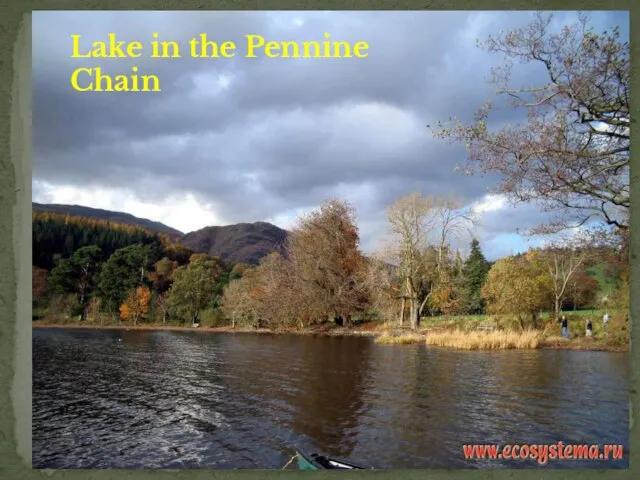 Lake in the Pennine Chain