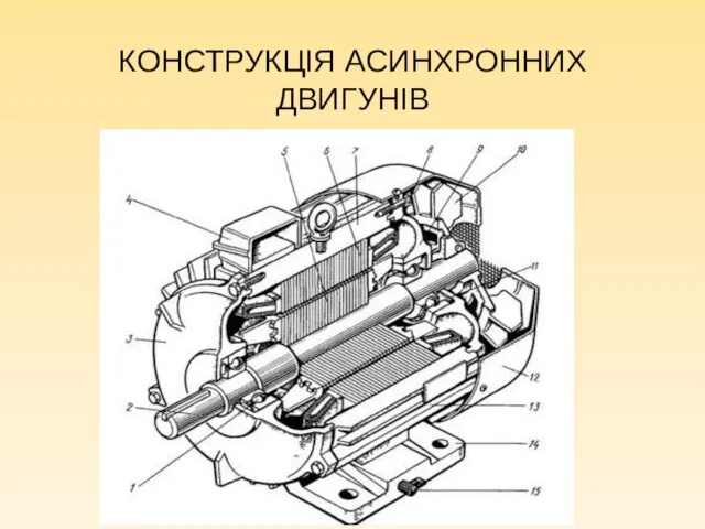 КОНСТРУКЦІЯ АСИНХРОННИХ ДВИГУНІВ