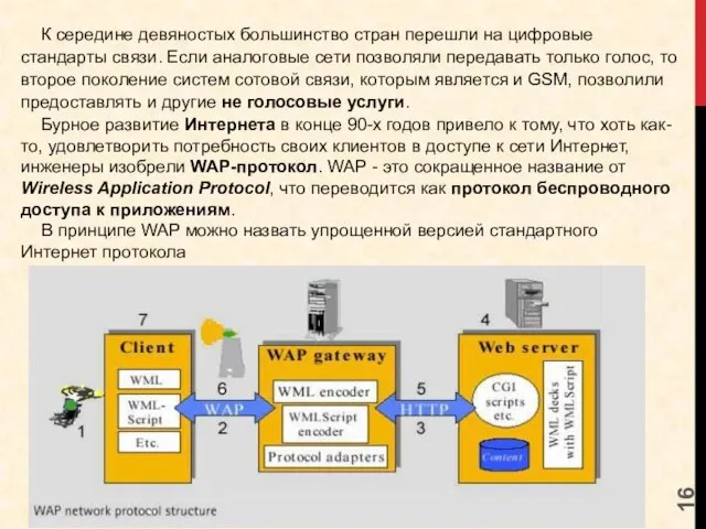 К середине девяностых большинство стран перешли на цифровые стандарты связи. Если аналоговые