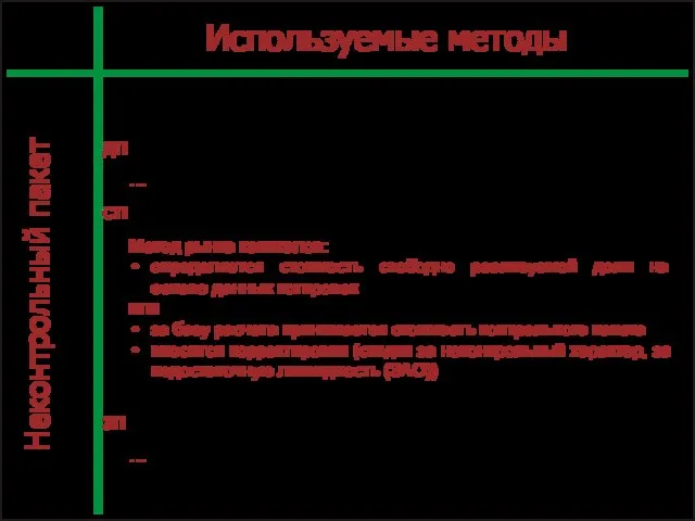 Л7_4_1 С. Используемые методы ДП … СП Метод рынка капиталов: определяется стоимость