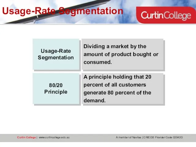 Usage-Rate Segmentation