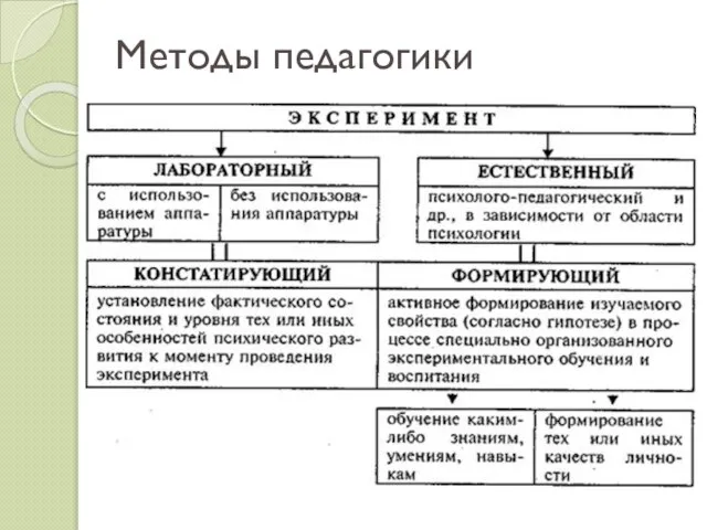 Методы педагогики