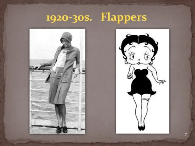 1920-30s. Flappers