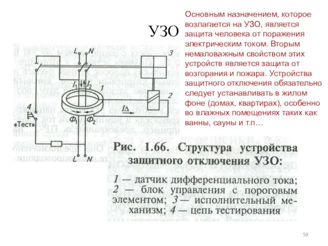 УЗО Основным назначением, которое возлагается на УЗО, является защита человека от поражения