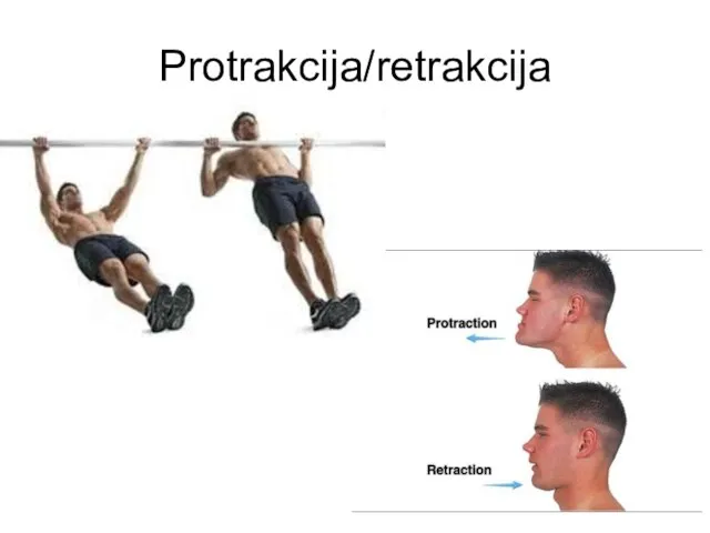 Protrakcija/retrakcija