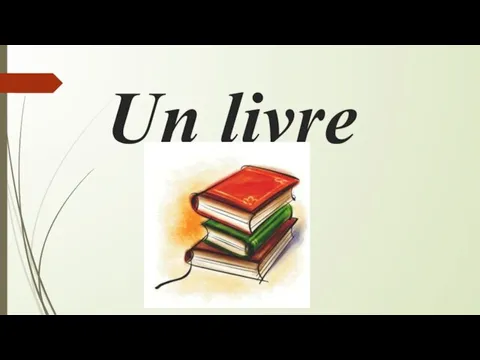 Un livre