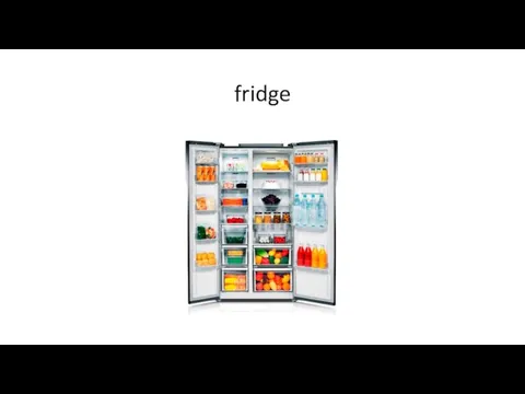 fridge