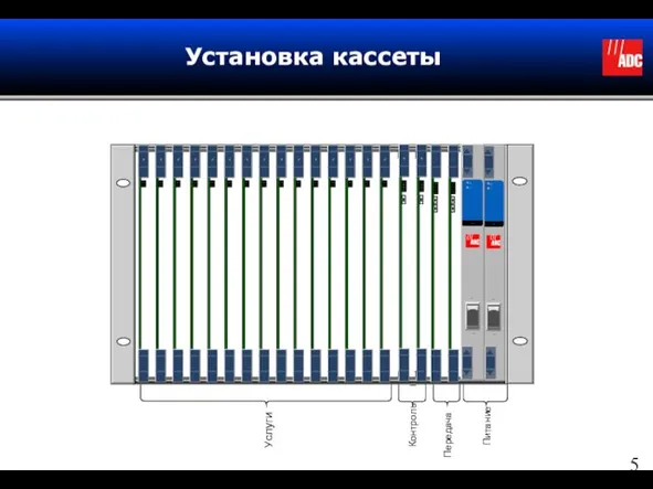 Установка кассеты LI16- CU-E LI16- CU-E LI16- CU-E LI16- CU-E LI16- CU-E