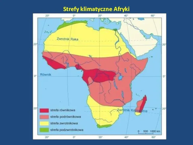 Strefy klimatyczne Afryki