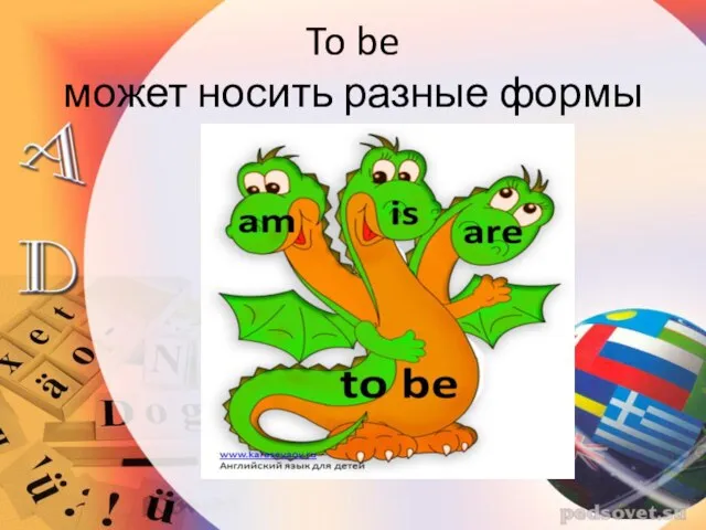 To be может носить разные формы