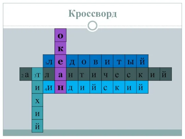 Кроссворд