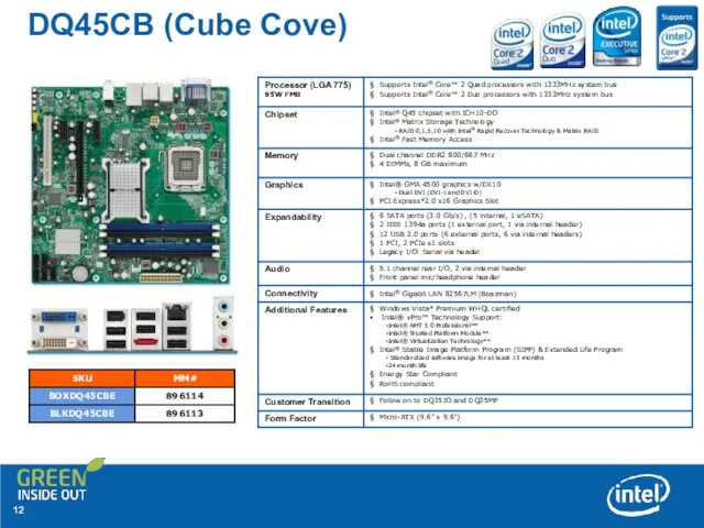 DQ45CB (Cube Cove)