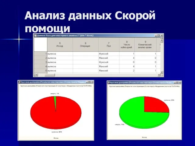 Анализ данных Скорой помощи