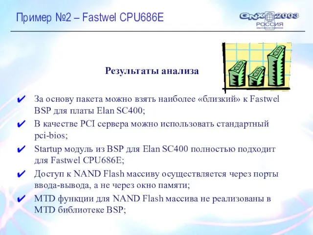 Пример №2 – Fastwel CPU686E За основу пакета можно взять наиболее «близкий»