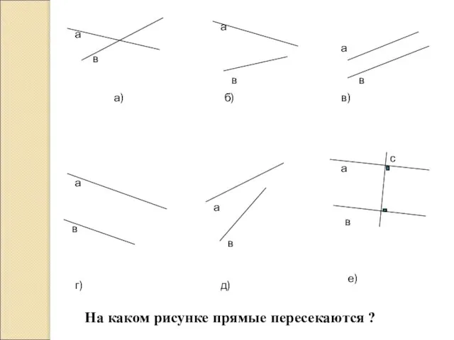 а в а) а в б) а в в) а в г)