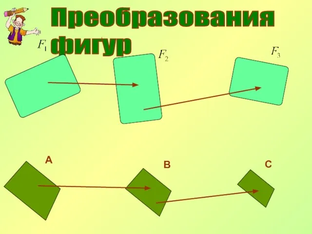 Преобразования фигур А В С