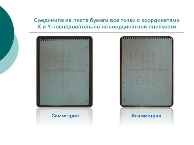 Соединила на листе бумаги все точки с координатами X и Y последовательно