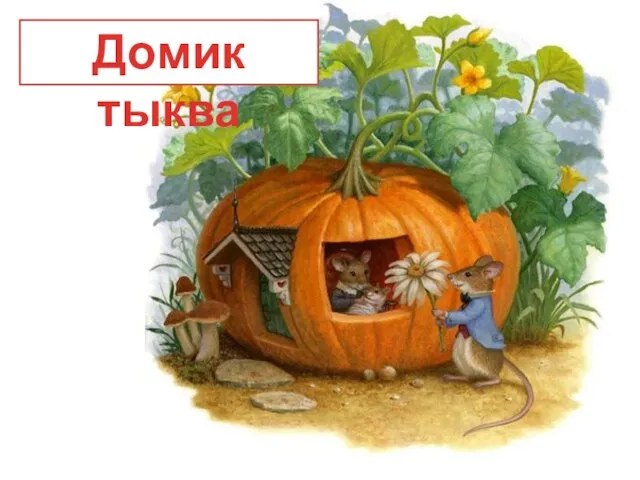 Домик тыква