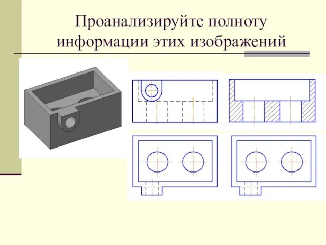 Проанализируйте полноту информации этих изображений