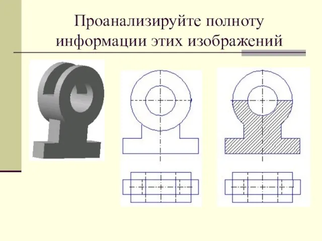 Проанализируйте полноту информации этих изображений