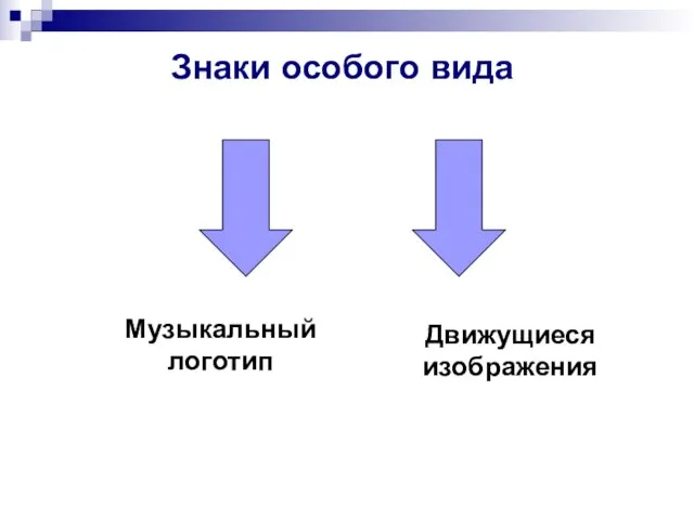 Знаки особого вида Музыкальный логотип Движущиеся изображения