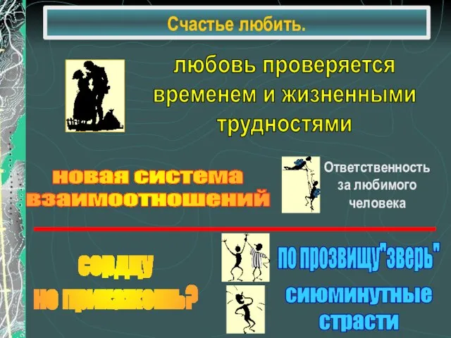 Счастье любить. новая система взаимоотношений сердцу не прикажешь?