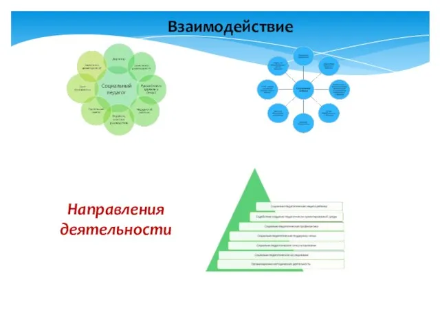 Взаимодействие Направления деятельности