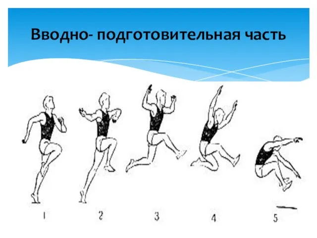 Вводно- подготовительная часть