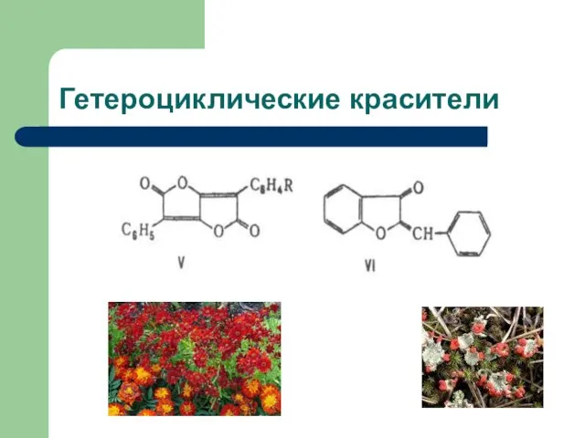 Гетероциклические красители