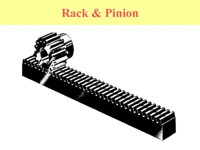 Rack & Pinion