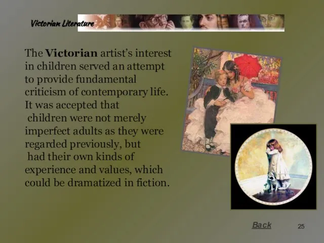 The Victorian artist’s interest in children served an attempt to provide fundamental