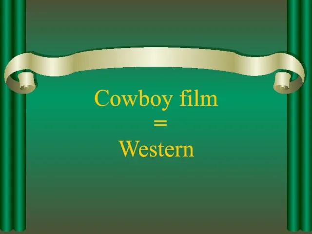 Cowboy film Western =