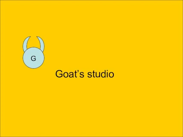 Goat’s studio G