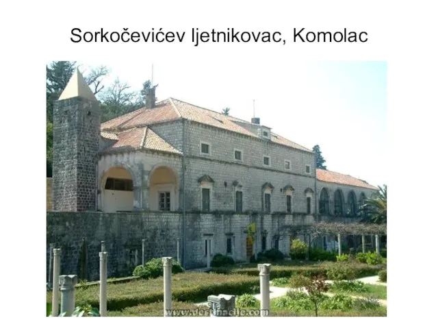 Sorkočevićev ljetnikovac, Komolac