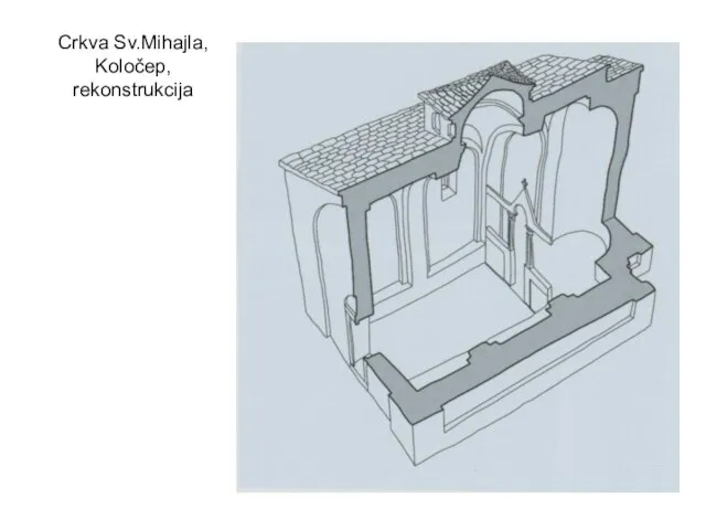 Crkva Sv.Mihajla, Koločep, rekonstrukcija