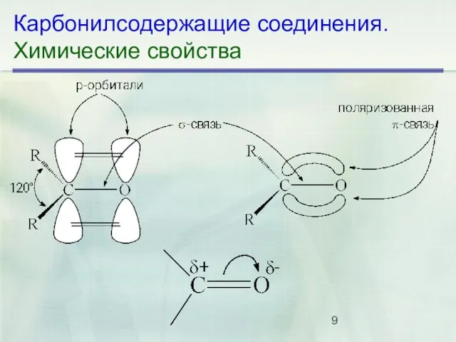 Карбонилсодержащие соединения. Химические свойства