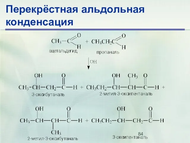 Перекрёстная альдольная конденсация