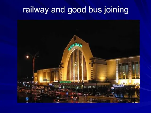 railway and good bus joining