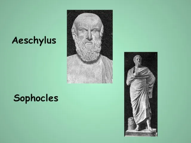 Aeschylus Sophocles