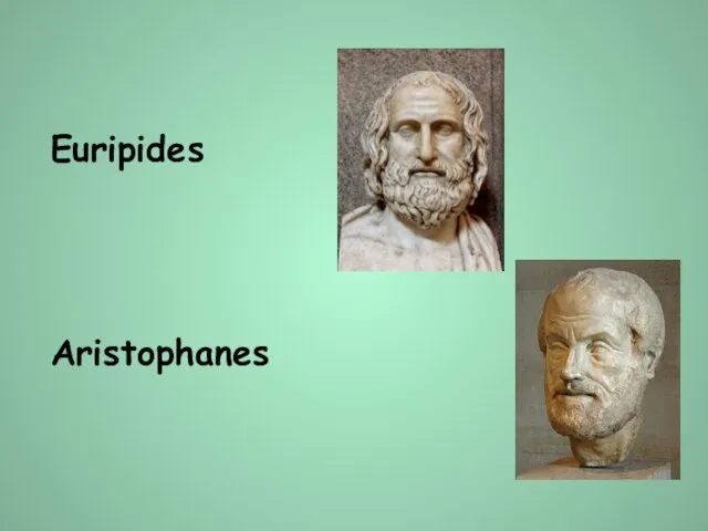 Euripides Aristophanes