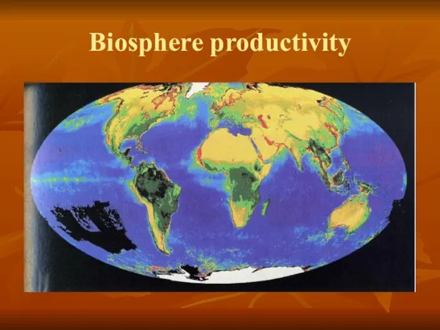 Biosphere productivity
