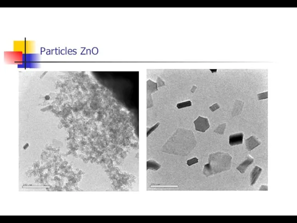 Particles ZnO