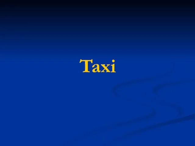 Taxi