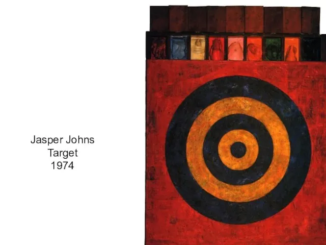 Jasper Johns Target 1974