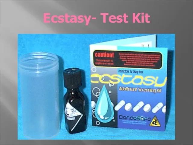 Ecstasy- Test Kit