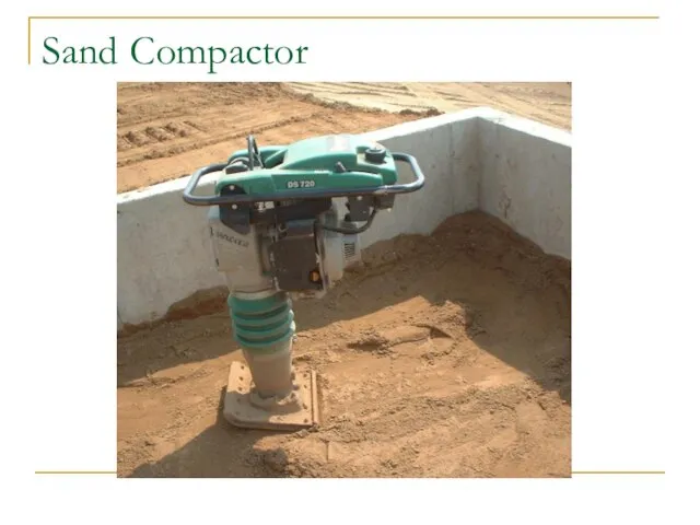 Sand Compactor