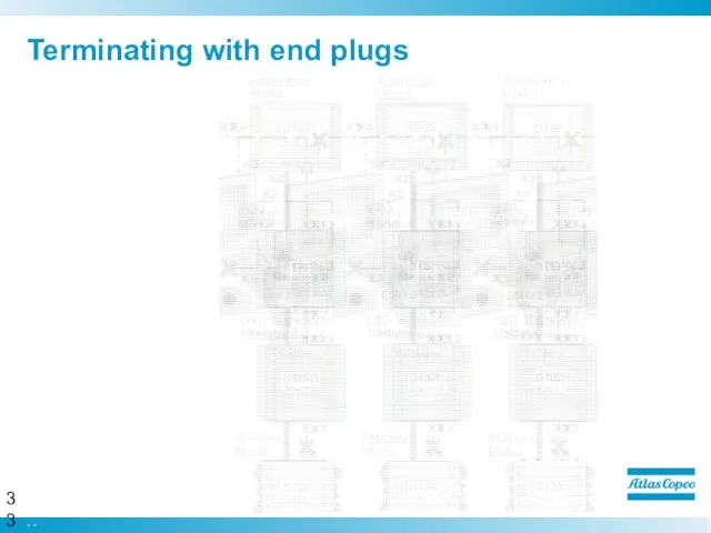 Terminating with end plugs